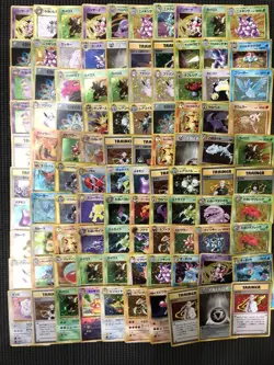 Pokemon Card Set of 100 Holo Vintage Old Back Gyarados Snorlax etc r# - Image 1