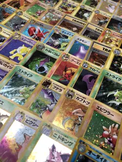 Pokemon Card Set of 100 Holo Vintage Old Back Gyarados Snorlax etc r# - Image 2