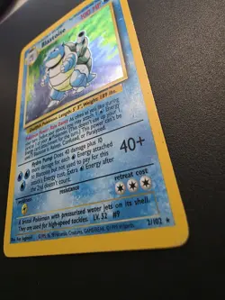1999 Pokemon TCG Blastoise Holo Card 002/102 Base Set Rare - Image 4