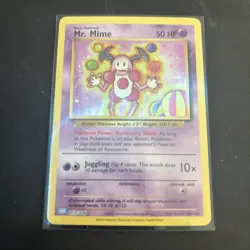 Pokemon TCG Mr. Mime Card 122 - Image 1
