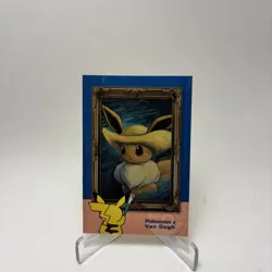 Eevee Van Gogh - Cracked Ice Holo - Pokemon Electric Pikachu Card Database - Image 1