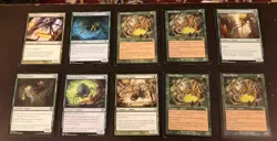 10x Spider Creature Magic The Gathering Card Lot / Used / Acceptable / Assorted - Image 1