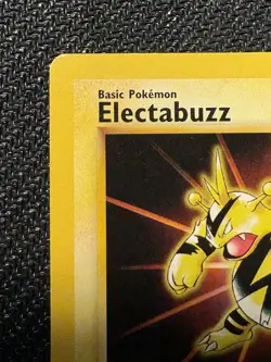 Pokemon TCG Electabuzz Black Star Promo 2 Kids WB First Movie 1999 LP Excellent - Image 4