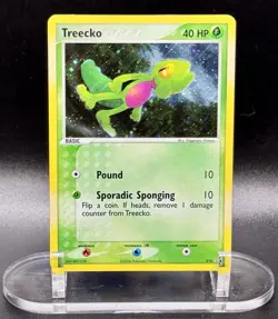 Treecko (16 Holofoil) 016 Black Star Promo Pokemon Nintendo Promo 2004 NM/LP - Image 2