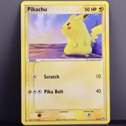 Pikachu 6/10 Trainer Kit 1 Latias & Latios Pokemon Card LP - Image 1