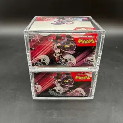 Lot (2) Pokemon SV10 Destined Rivals English Booster Boxes Sealed w/Acrylic Case - Image 2