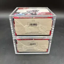 Lot (2) Pokemon SV10 Destined Rivals English Booster Boxes Sealed w/Acrylic Case - Image 4