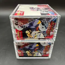 Lot (2) Pokemon SV10 Destined Rivals English Booster Boxes Sealed w/Acrylic Case - Image 5