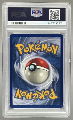 144713787 Vaporeon 1999 Pokemon Jungle 1st Edition #12 Holo PSA 7 - Image 2