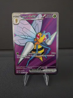 Pokemon Beedrill EX Holo Ultra Rare Evolutions 098/086 English Chaos Rising - Image 1