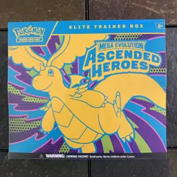 Ascended Heroes ETB Elite Trainer Box | Factory Sealed | Pokemon TCG - Image 1