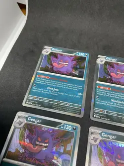 Lot of 4 Pokemon Gengar #50 Reverse Holo Perfect Order Playset - Image 4