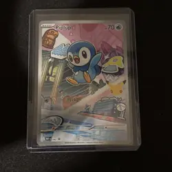 Pokemon TCG - First Partner Illustration Promo Piplup 42 ENG NM - Image 1