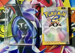 Pokemon 2001 Expedition e-series Starter Deck 1st Ed Jpn w Acrylic Case & Coin - Image 3