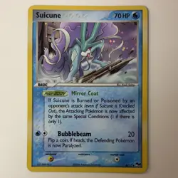 Pokemon Suicune POP Series 2 004/017 Holo Rare 70HP Basic 2006 English - Image 1