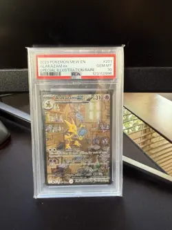 Alakazam ex 201/165 Sv: Scarlet & Violet 151 Holo PSA 10 - Pokemon - Image 1