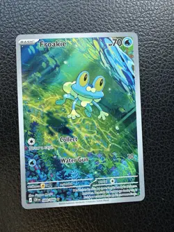 Froakie 088/086 Full Art Holo Pokemon Me04: Chaos Rising English Near Mint #21 - Image 1