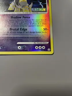 Pokemon TCG Giratina Reverse Holo Burger King Promo Platinum Stamp - Image 4