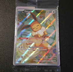Pokemon Eevee 173 (Sealed) Scarlet & Violet Promo Holo Basic 50HP EN Boosted - Image 1