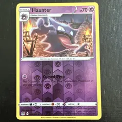 Pokemon TCG Haunter 065/196 Swsh11: Lost Origin Reverse Holo - Image 1