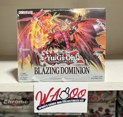 Yugioh Blazing Dominion Factory Sealed Booster Box - Image 1