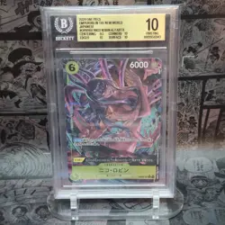 BGS 10 - Nico Robin OP09-107 R [One Piece - Emperors In The New World] Japanese - Image 1