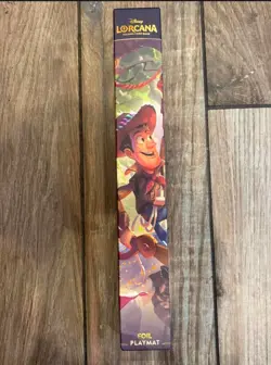 Disney Parks Exclusive Buzz And Woody Foil Lorcana Playmat Sealed - Image 3