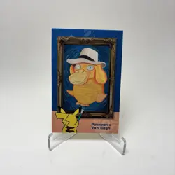 Psyduck Van Gogh - Cracked Ice Holo - Pokemon Electric Pikachu Card Database - Image 1