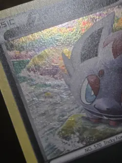 Pokemon TCG Zorua Holo BW12 Black Star Promo Card - LP - Image 4