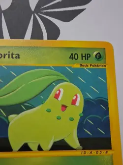Pokemon TCG Chikorita Expedition 2002 Non Holo Card 99/165 Near Mint - Image 3