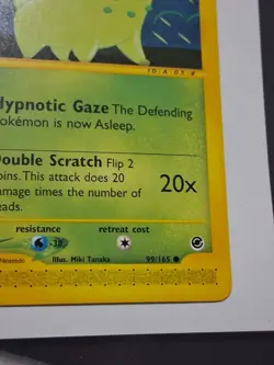 Pokemon TCG Chikorita Expedition 2002 Non Holo Card 99/165 Near Mint - Image 4