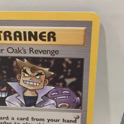 Imposter Oak's Revenge 1st Edition 76/82 Trainer Team Rocket Pokemon TCG Card - Image 3