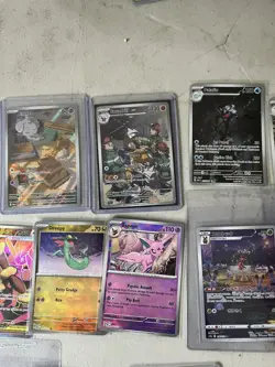 Pokemon Card Lot x27 V/ex, alt rare, masterballs, and full art Mixed Collection - Image 3