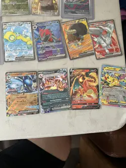 Pokemon Card Lot x27 V/ex, alt rare, masterballs, and full art Mixed Collection - Image 4