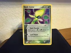 Dark Celebi 4/101 Hidden Legends Holo Pokemon Card - Image 1