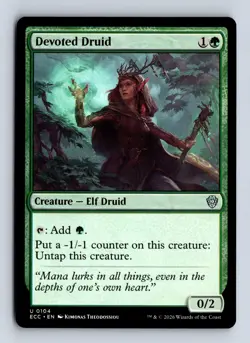 Devoted Druid UC Commander: Lorwyn Eclipsed - Image 1
