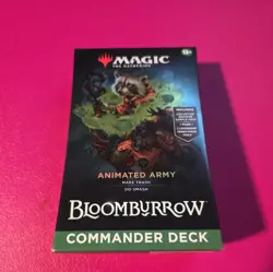 MTG Bloomburrow Commander Deck – Animated Army – Magic The Gathering Sealed - Image 1