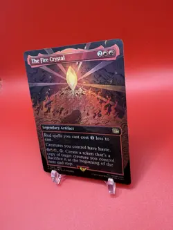 MTG The Fire Crystal 0337 Borderless Foil Final Fantasy NM - Image 2
