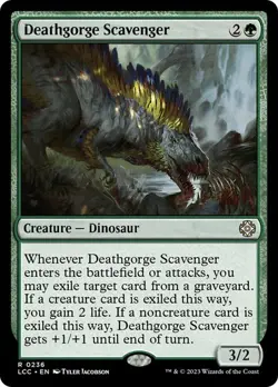 Deathgorge Scavenger Commander: the Lost Caverns of Ixalan MTG Magic - Image 1