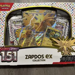 Zapdos EX Collection Box Scarlet & Violet 151 Series With Extra Promo Card - Image 5