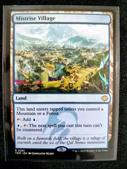 MTG Mistrise Village 0261 Tarkir: Dragonstorm NM - Image 1