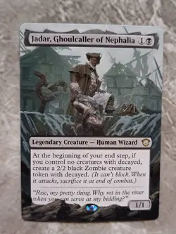 Jadar, Ghoulcaller of Nephalia Secrets of Strixhaven Hand Painted Altered Art v - Image 1