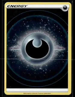 Pokemon TCG Crown Zenith #158/159 Darkness Energy (Texture Full Art) - Image 1