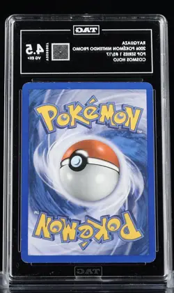 Pokemon TCG 🐉 Rayquaza Nintendo Promo 2006 Pop Series Cosmo Holo TAG 4.5 - Image 2