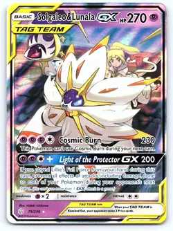 Pokemon Solgaleo & Lunala GX SM - Cosmic Eclipse #75/236 [NM] - Image 1
