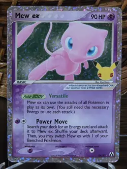 Pokemon Mew EX 88/92 – Celebrations Classic Collection – Ultra Rare Holo – NM - Image 1