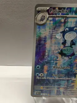 Poliwhirl 176/165 Scarlet Violet-151 Illustration Rare Pokemon TCG NM - Image 2