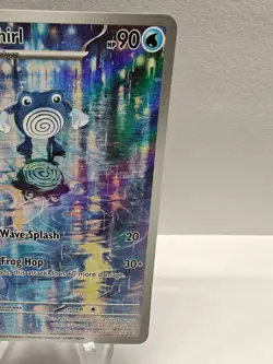 Poliwhirl 176/165 Scarlet Violet-151 Illustration Rare Pokemon TCG NM - Image 3