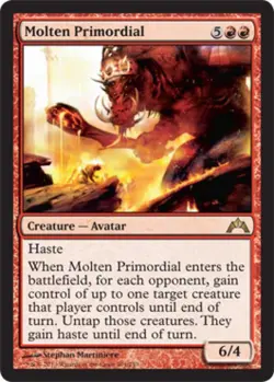 Molten Primordial - Light Play MTG Gatecrash - Image 1