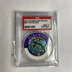 PSA 9 2010 Pokemon Battrio #001 Rayquaza Mint Total POP 3 Japanese Rare - Image 1